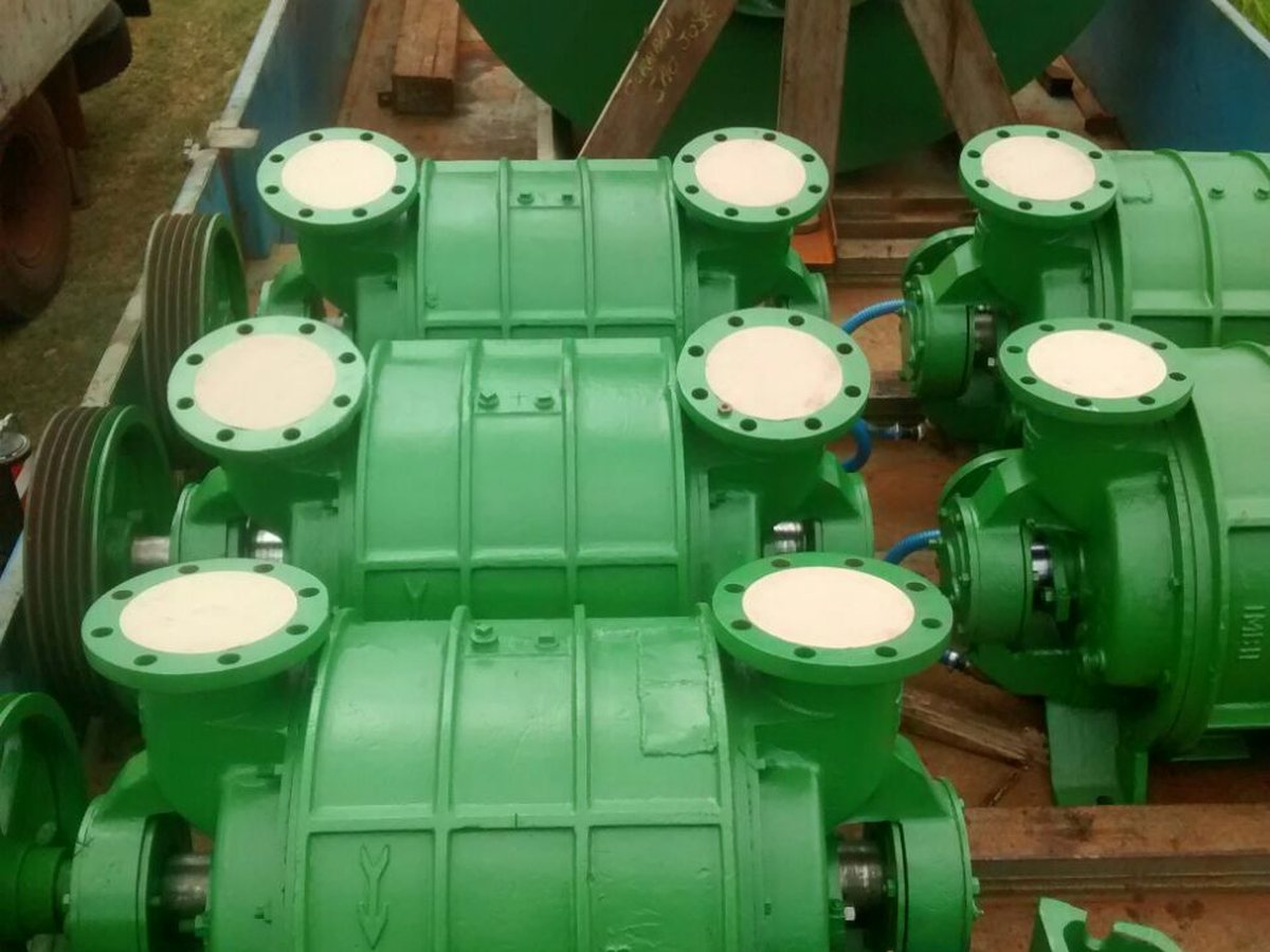 Recuperação e Manutenção de Bombas a Vácuo — MRO Service