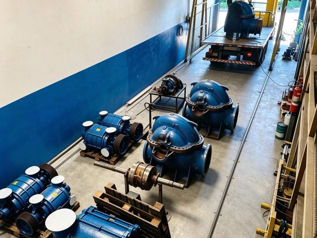 Galpão industrial da MRO Service em Ribeirão Preto